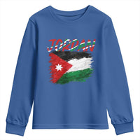 Vintage Jordan Pride Youth Sweatshirt Proud Jordanian Roots Gift