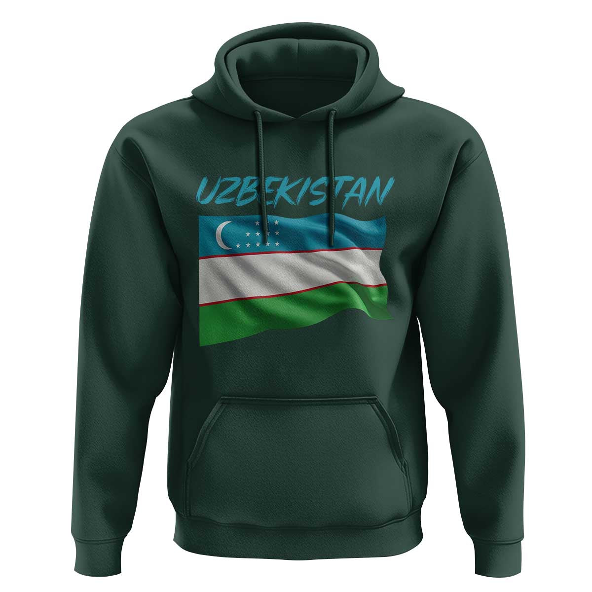 Vintage Uzbekistan Flag Hoodie Proud Uzbek Roots Gift