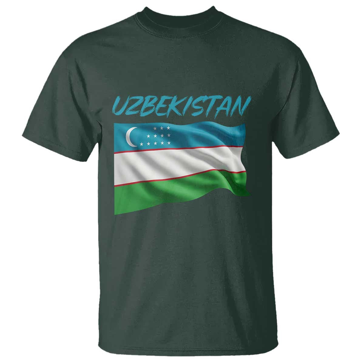 Vintage Uzbekistan Flag T Shirt Proud Uzbek Roots Gift