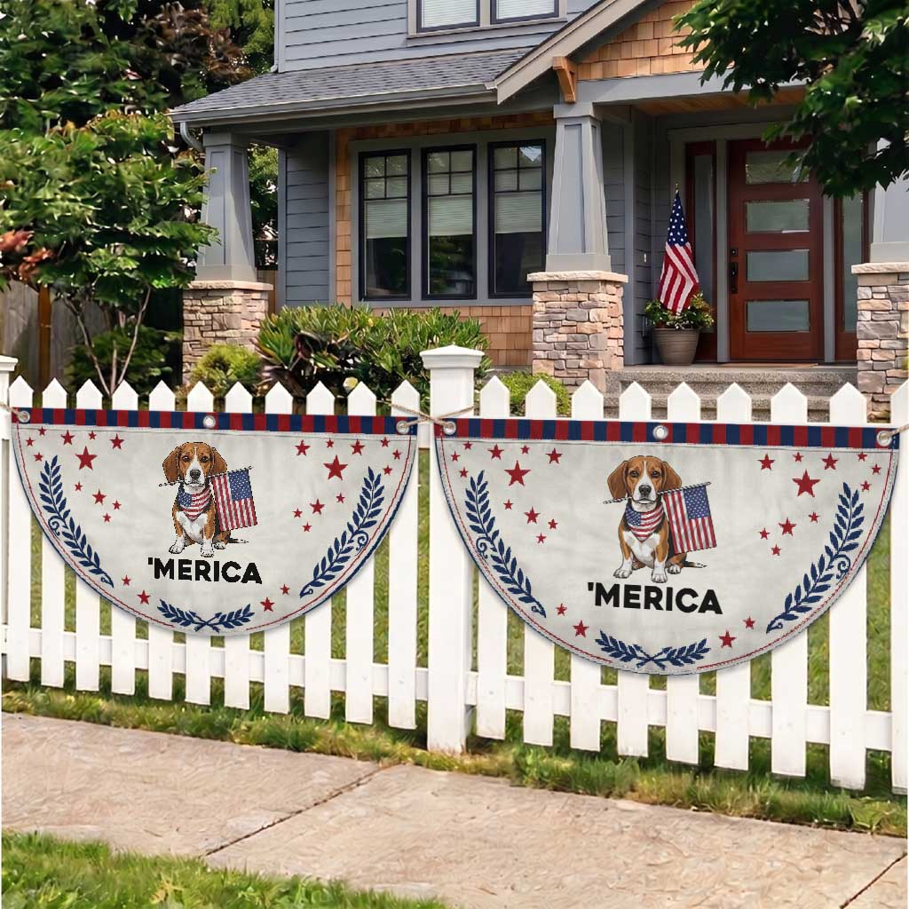 Beagle Lover 4th Of July Dog Patriotic Fan Flag Merica Pride