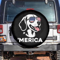 Funny Merica Beagle Lover 4th Of July Spare Tire Cover Patriotic Dog Gift