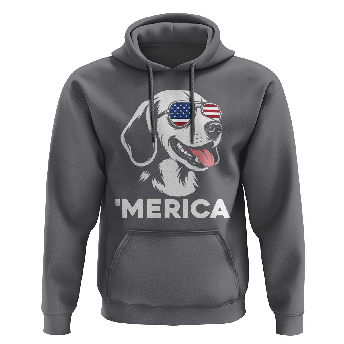 Funny Merica Beagle Lover 4th Of July Hoodie Patriotic Dog Gift