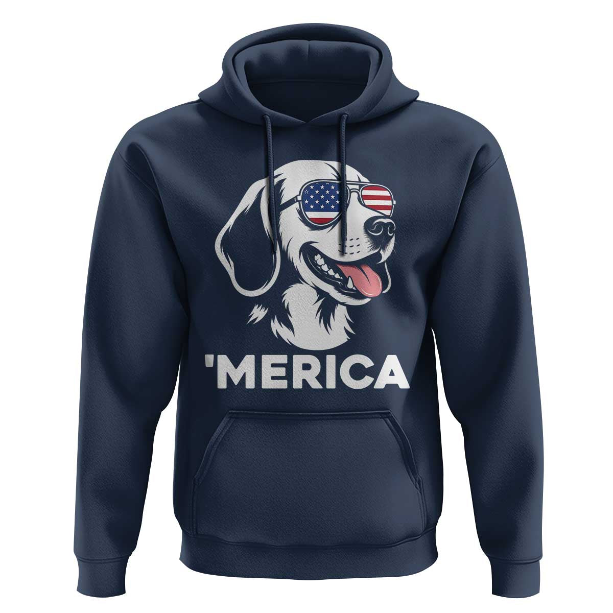 Funny Merica Beagle Lover 4th Of July Hoodie Patriotic Dog Gift