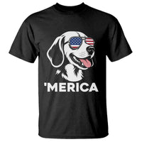Funny Merica Beagle Lover 4th Of July T Shirt Patriotic Dog Gift