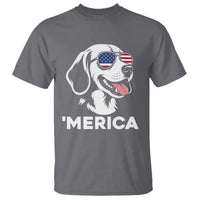 Funny Merica Beagle Lover 4th Of July T Shirt Patriotic Dog Gift