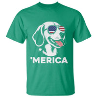 Funny Merica Beagle Lover 4th Of July T Shirt Patriotic Dog Gift