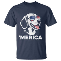 Funny Merica Beagle Lover 4th Of July T Shirt Patriotic Dog Gift