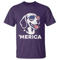 Funny Merica Beagle Lover 4th Of July T Shirt Patriotic Dog Gift