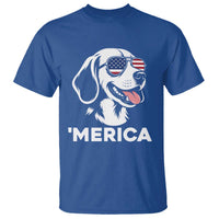 Funny Merica Beagle Lover 4th Of July T Shirt Patriotic Dog Gift