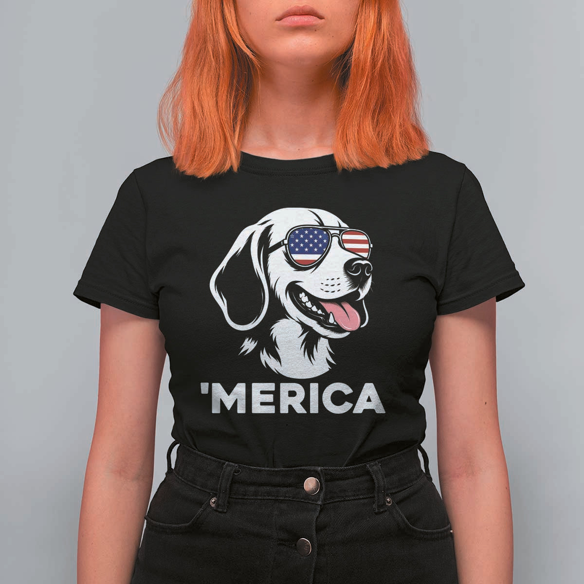 Funny Merica Beagle Lover 4th Of July T Shirt For Women Patriotic Dog Gift