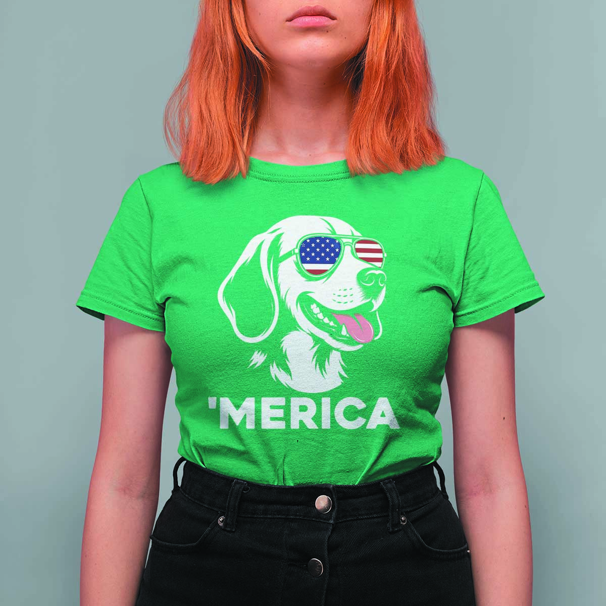 Funny Merica Beagle Lover 4th Of July T Shirt For Women Patriotic Dog Gift