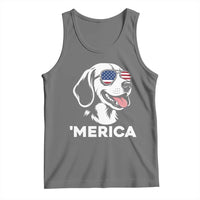 Funny Merica Beagle Lover 4th Of July Tank Top Patriotic Dog Gift