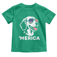 Funny Merica Beagle Lover 4th Of July Toddler T Shirt Patriotic Dog Gift