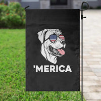 Patriotic Boxer Lover 4th Of July Dog Garden Flag American Flag Merica Pride