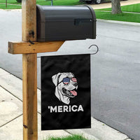 Patriotic Boxer Lover 4th Of July Dog Garden Flag American Flag Merica Pride