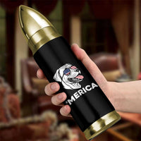 Patriotic Boxer Lover 4th Of July Dog Bullet Tumbler American Flag Merica Pride