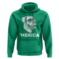 Patriotic Boxer Lover 4th Of July Dog Hoodie American Flag Merica Pride