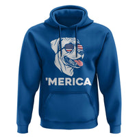 Patriotic Boxer Lover 4th Of July Dog Hoodie American Flag Merica Pride