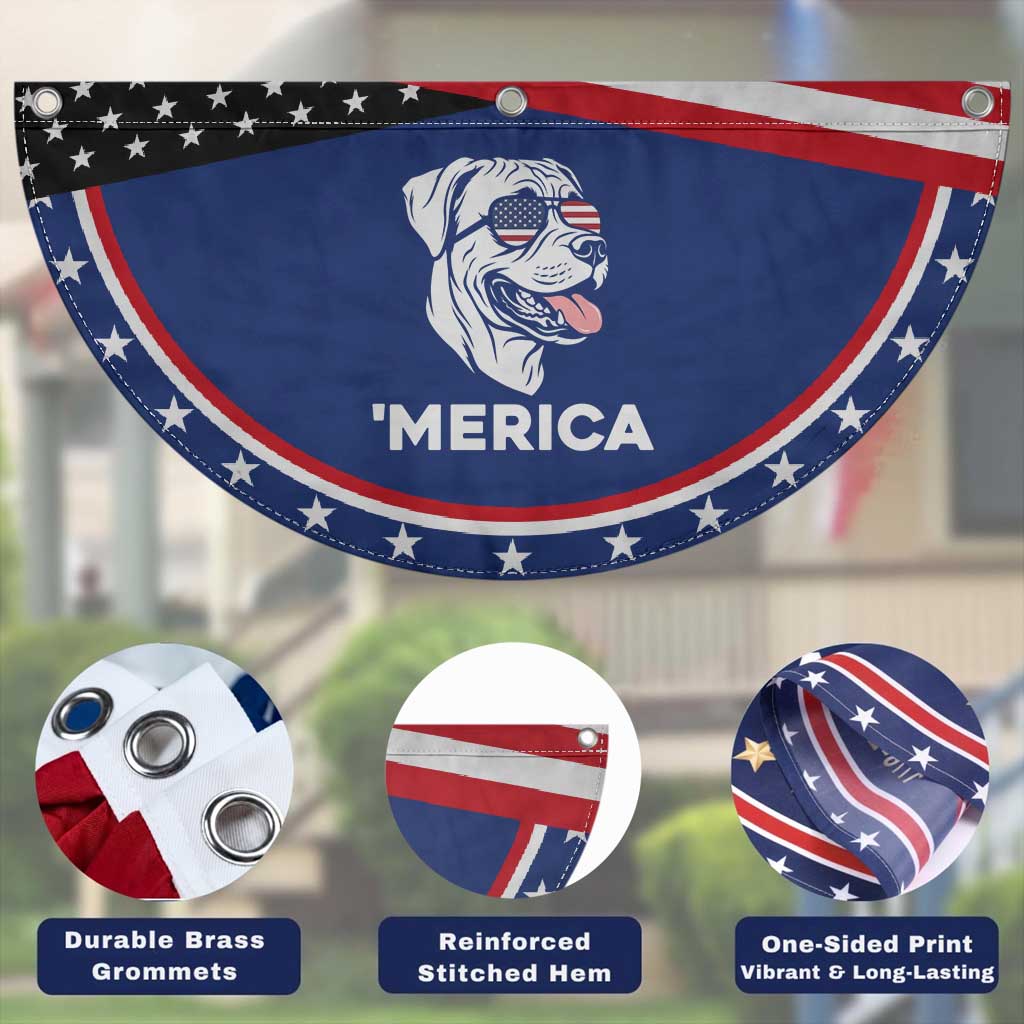 Boxer Lover 4th Of July Dog Patriotic Fan Flag American Flag Merica Pride
