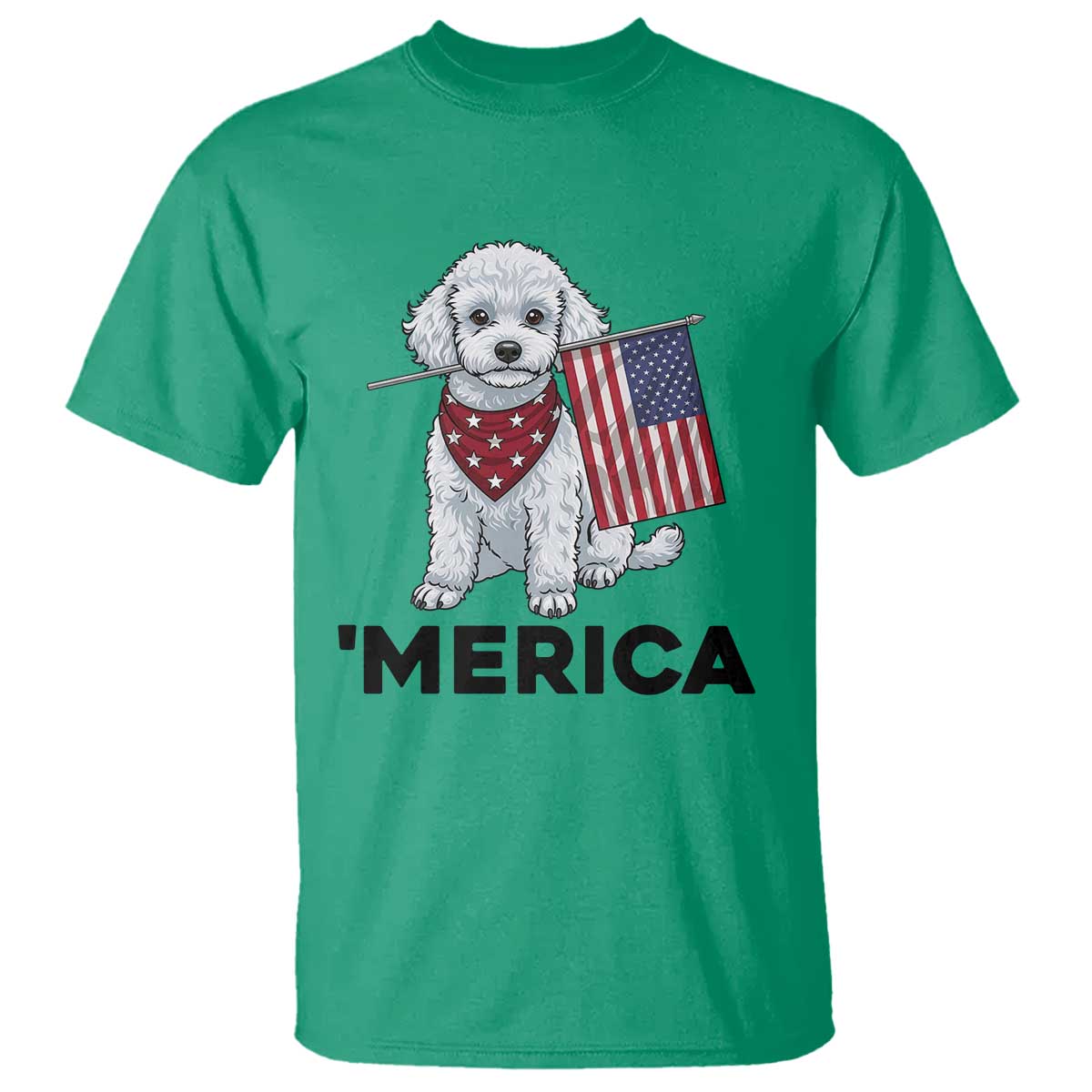 Merica Poodle Mom Dad Patriotic Gift T Shirt 4th Of July Pride