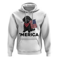 Merica Poodle Dog Lover Gift Hoodie Patriotic 4th Of July