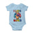 I Love Games Colorful Gamer Controller Gift Baby Onesie - Wonder Print Shop