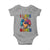 I Love Games Colorful Gamer Controller Gift Baby Onesie - Wonder Print Shop