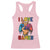 I Love Games Colorful Gamer Controller Gift Racerback Tank Top - Wonder Print Shop