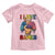 I Love Games Colorful Gamer Controller Gift Toddler T Shirt - Wonder Print Shop