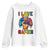 I Love Games Colorful Gamer Controller Gift Youth Sweatshirt - Wonder Print Shop