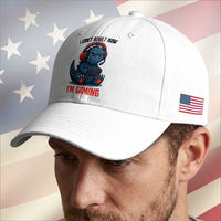 I Cant Adult Now Im Gaming Baseball Cap Funny Monster Playing Video Game
