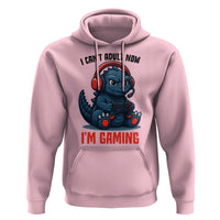 I Cant Adult Now Im Gaming Hoodie Funny Monster Playing Video Game - Wonder Print Shop
