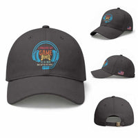 Funny Gamer Baseball Cap I Paused My Game To Be Here