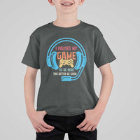Funny Gamer T Shirt For Kid I Paused My Game To Be Here - Wonder Print Shop