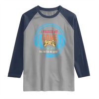Funny Gamer Raglan Shirt I Paused My Game To Be Here - Wonder Print Shop