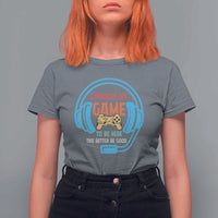 Funny Gamer T Shirt For Women I Paused My Game To Be Here - Wonder Print Shop