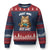 Just One More Game Ugly Christmas Sweater Funny Lazy Cat Playing Video Game - Wonder Print Shop