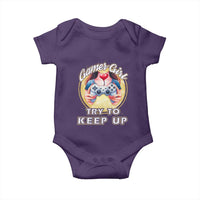 Im A Gamer Girl Try To Keep Up Baby Onesie Funny Gaming Gift - Wonder Print Shop