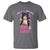 Just A Girl Who Loves Cats And Gaming T Shirt Cute Gamer Gift - Wonder Print Shop