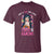 Just A Girl Who Loves Cats And Gaming T Shirt Cute Gamer Gift - Wonder Print Shop