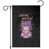 Just One More Game Garden Flag Cute Girl Playing Game Humor Gift - Wonder Print Shop