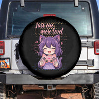 Just One More Game Spare Tire Cover Cute Girl Playing Game Humor Gift - Wonder Print Shop