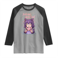 Just One More Game Raglan Shirt Cute Girl Playing Game Humor Gift - Wonder Print Shop
