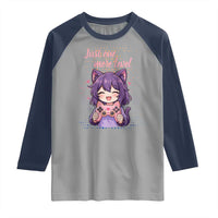Just One More Game Raglan Shirt Cute Girl Playing Game Humor Gift - Wonder Print Shop