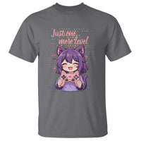 Just One More Game T Shirt Cute Girl Playing Game Humor Gift - Wonder Print Shop