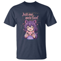 Just One More Game T Shirt Cute Girl Playing Game Humor Gift - Wonder Print Shop
