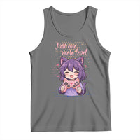 Just One More Game Tank Top Cute Girl Playing Game Humor Gift - Wonder Print Shop