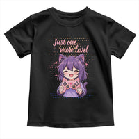 Just One More Game Toddler T Shirt Cute Girl Playing Game Humor Gift - Wonder Print Shop