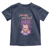 Just One More Game Toddler T Shirt Cute Girl Playing Game Humor Gift - Wonder Print Shop
