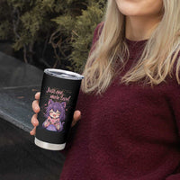 Just One More Game Tumbler Cup Cute Girl Playing Game Humor Gift